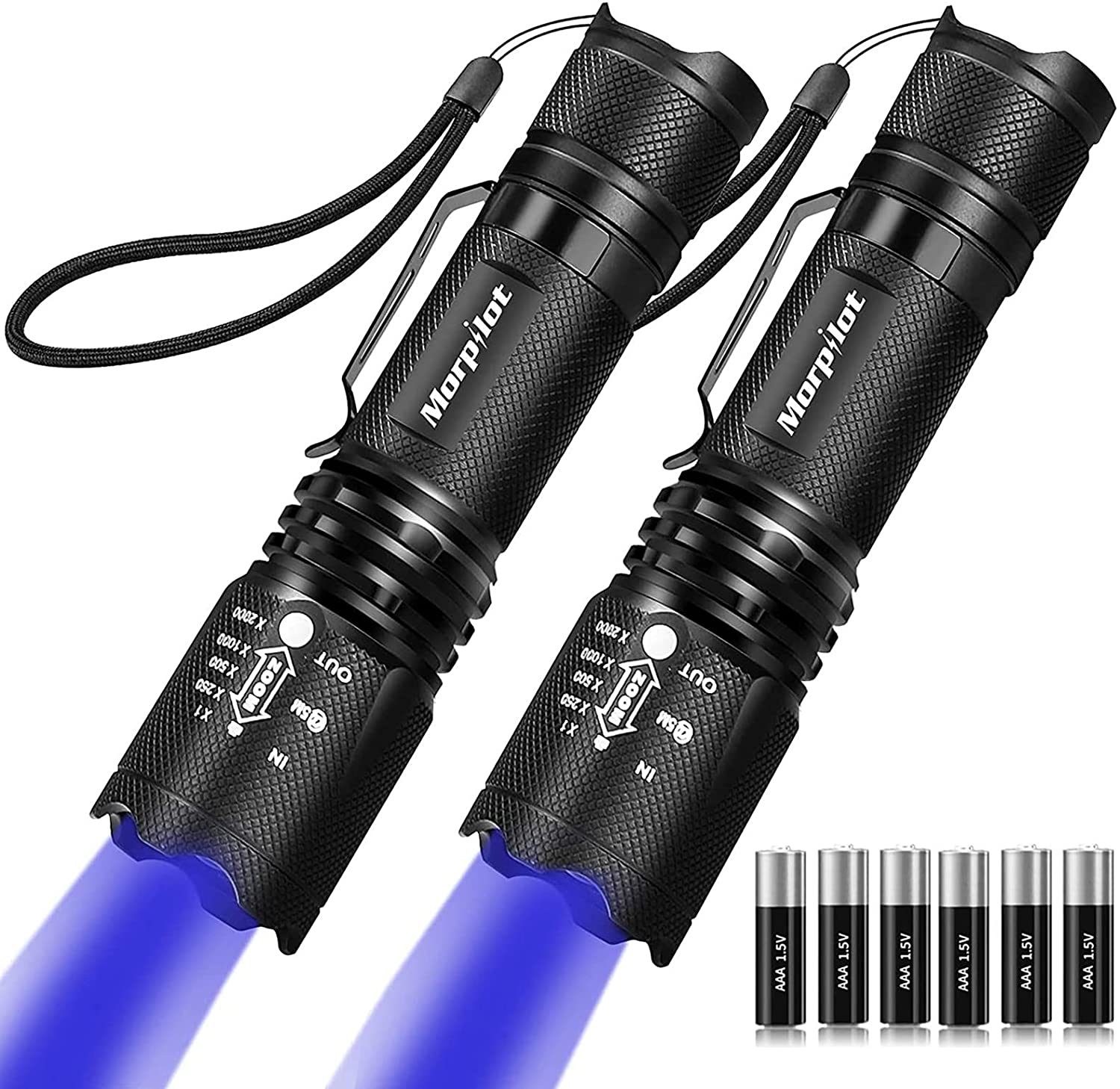 handheld black light flashlight