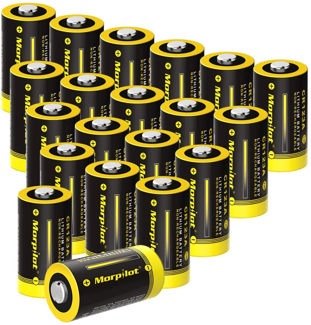 OrcaTorch batteri CR123A, 1300mAh – Frivannsliv
